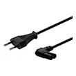 savio cl 144 power cable 2pin c7 m angled 30m photo savio cl 144 power cable 2pin c7 m angled 30m photo