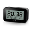 life acl 201 digital alarm clock with indoor thermometer and lcd display photo