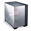 case lian li o11vision chrome columnless tower photo