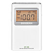 sangean dt 160 white pocket 160 forito radiofono photo