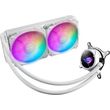 asus rog strix lc ii 240 argb processor all in one liquid cooler 12 cm white edition photo