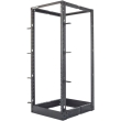 intellinet 714242 19 26u 600x1000mm 4 post open frame rack flat packed black photo