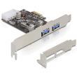 DELOCK 89243 2 X USB 3.0 PCI EXPRESS CARD