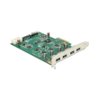 delock 89325 4 x external usb 30 a pci express card photo delock 89325 4 x external usb 30 a pci express card photo