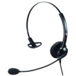 supervoice svc101 call center headset mono with rj9 plug photo