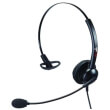 supervoice svc101 call center headset mono with 25mm plug photo