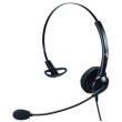 supervoice svc101 call center headset mono with 35mm plug photo