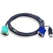 aten 2l 5202u usb kvm cable 18m photo