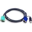 aten 2l 5203u usb kvm cable 3m photo