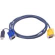 aten 2l 5202up vga to sphd intelligent kvm cable 18m photo