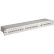 goobay 94036 cat6 ethernet patch panel 24 port stp shielded photo