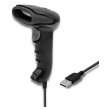 qoltec laser barcode reader 1d usb black photo