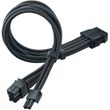 silverstone kalodio reymatos 8 pin pcie 6 2 pin pcie 30cm leyko sst pp07e pcib photo