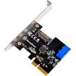 controller card silverstone pci express to usb 31 sst ecu04 e photo