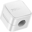 YESIDO C216WH CABLE ORGANIZER 4-PACK WHITE
