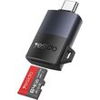 yesido gs37 usb c card reader microsd black photo