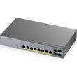 zyxel gs1350 12hp switch 12 ports gigabit poe 130w photo