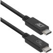 ACT AC7451 CABLE USB-C - USB-C 0.8 ? / USB4 40GBPS 240W CERTIFIED USB-IF