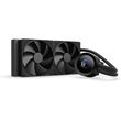 nzxt 240 aio liquid cooler kraken plus lcd display black photo