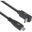 ACT AC7471 USB 3 10GBPS 60W USB TYPE-C CABLE 1 METER STRAIGHT TO U/D ANGLED CONNECTORS
