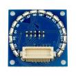 tinyshield 16 edge led board amber photo tinyshield 16 edge led board amber photo