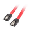 lanberg cable sata iii 6gb s 50cm metal clips photo