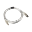 lanberg cable usb 20 am bm ferrite transparent 18m photo