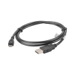 lanberg cable usb 20 micro am mbm5p black 1m photo