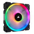corsair ll140 rgb 140mm dual light loop rgb led pwm fan single pack photo