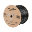 lanberg utp solid outdoor gel cable cu cat5e 305m grey photo