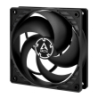 arctic p12 pwm fan 120mm black black photo