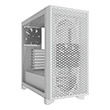 case corsair 3000d airflow tempered glass midi tower white photo