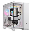 CASE CORSAIR 6500X ICUE LINK RGB DUAL CHAMBER TEMPERED GLASS MIDI-TOWER WHITE