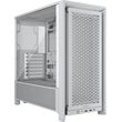 case corsair frame 4000d modular midi tower tempered glass white mini itx micro atx atx e atx photo