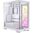 CORSAIR CASE FRONT PANEL 3500X TEMPERED GLASS WHITE CC-8900816