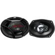 jvc cs dr6940 4 way coaxial speakers 15x23cm 550w peak 90w rms photo