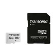 transcend 300s ts32gusd300s a 32gb micro sdhc uhs i u1 v30 a1 class 10 with adapter photo