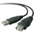 belkin f3u153cp3m usb20 extension cable 3m black photo belkin f3u153cp3m usb20 extension cable 3m black photo