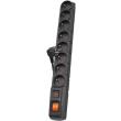 acar surge protector s8 8 sockets 15m black me diakopti photo