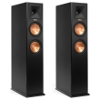 klipsch rp 260f reference premiere floorstanding speakers set black photo