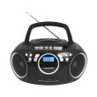 blaupunkt bb16bk boombox fm cassette cd mp3 usb black photo