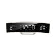 BLAUPUNKT CR12WH CLOCK RADIO WITH INDOOR AND OUTDOOR TEMPERATURE WHITE