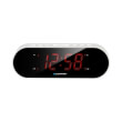 blaupunkt cr6sl clock radio with dual alarm silver photo