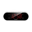 BLAUPUNKT CR6SL CLOCK RADIO WITH DUAL ALARM SILVER