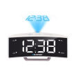 blaupunkt crp7wh clock radio with usb charging and time projection photo