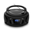 nod intro portable radio lcd with cd usb mp3 aux photo