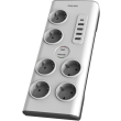 philips spn7060wa grs polyprizo asfaleias 6 theseon me 1 usb type c 15 w kai 4 usb type a 20 w 2m photo
