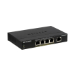 netgeargs305p 5 ports unmanaged gigabit ethernet 10 100 1000 black poe gs305p 100pes photo