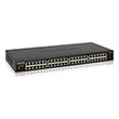 netgeargs348 48 ports unmanaged gigabit ethernet 10 100 1000 1u black gs348 100eus photo