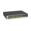 netgeargs752tp managed l2 l3 l4 gigabit ethernet 10 100 1000 poe 1u black gs752tp 200eus photo